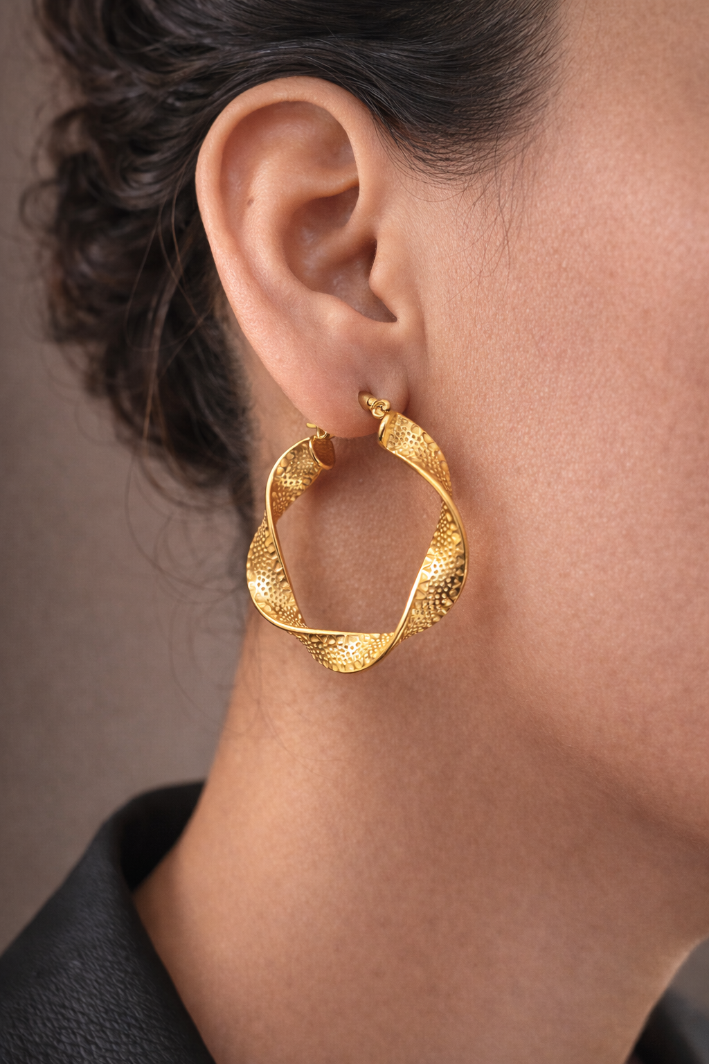 Irregular Gold hoops
