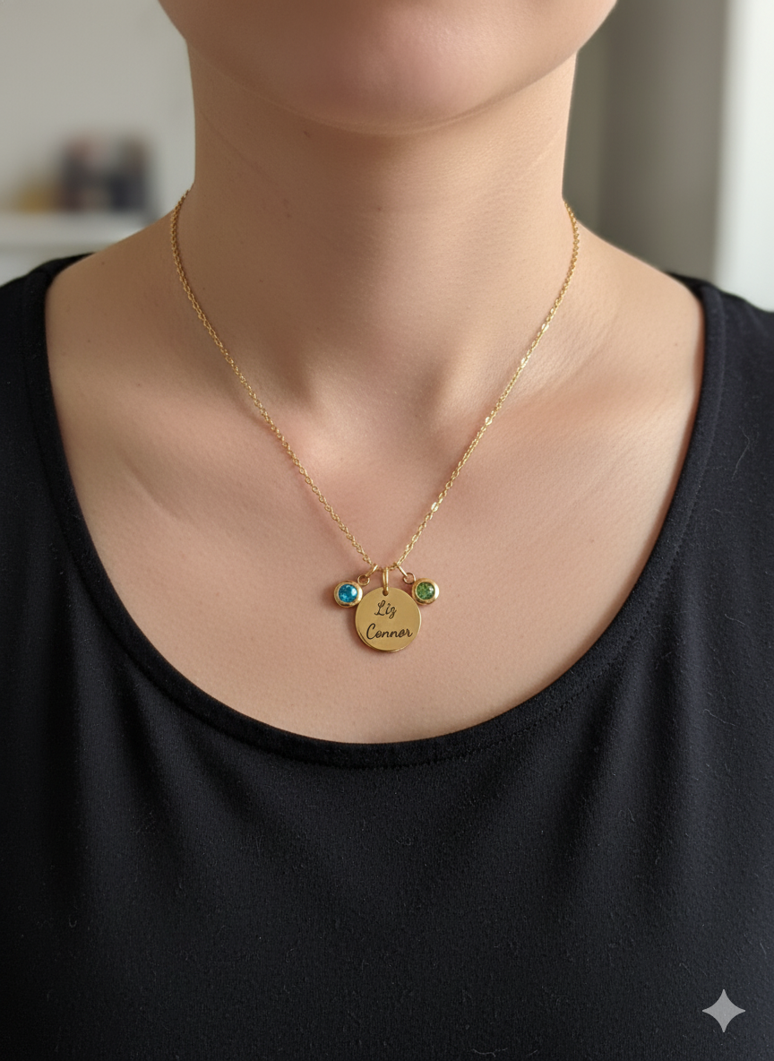 Personalized Engraved necklace