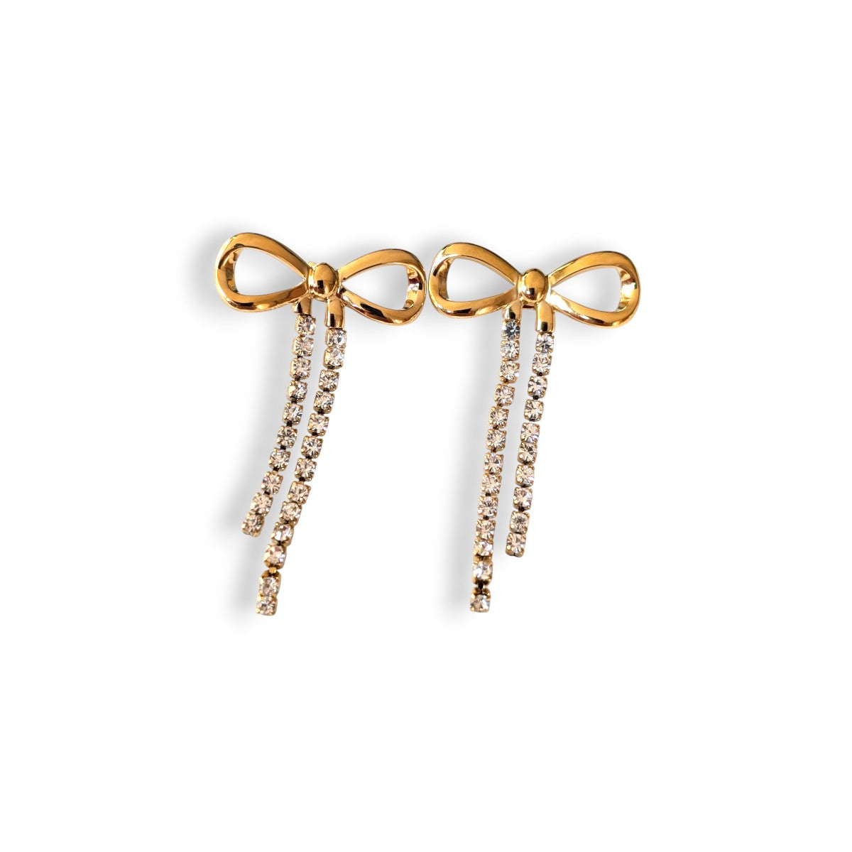 Dazzling Bow earrings