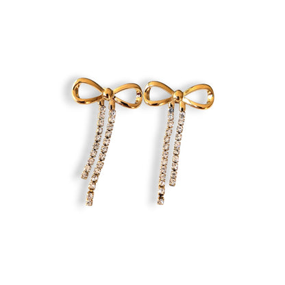 Dazzling Bow earrings