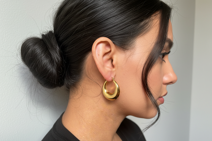Classic Wide hoops