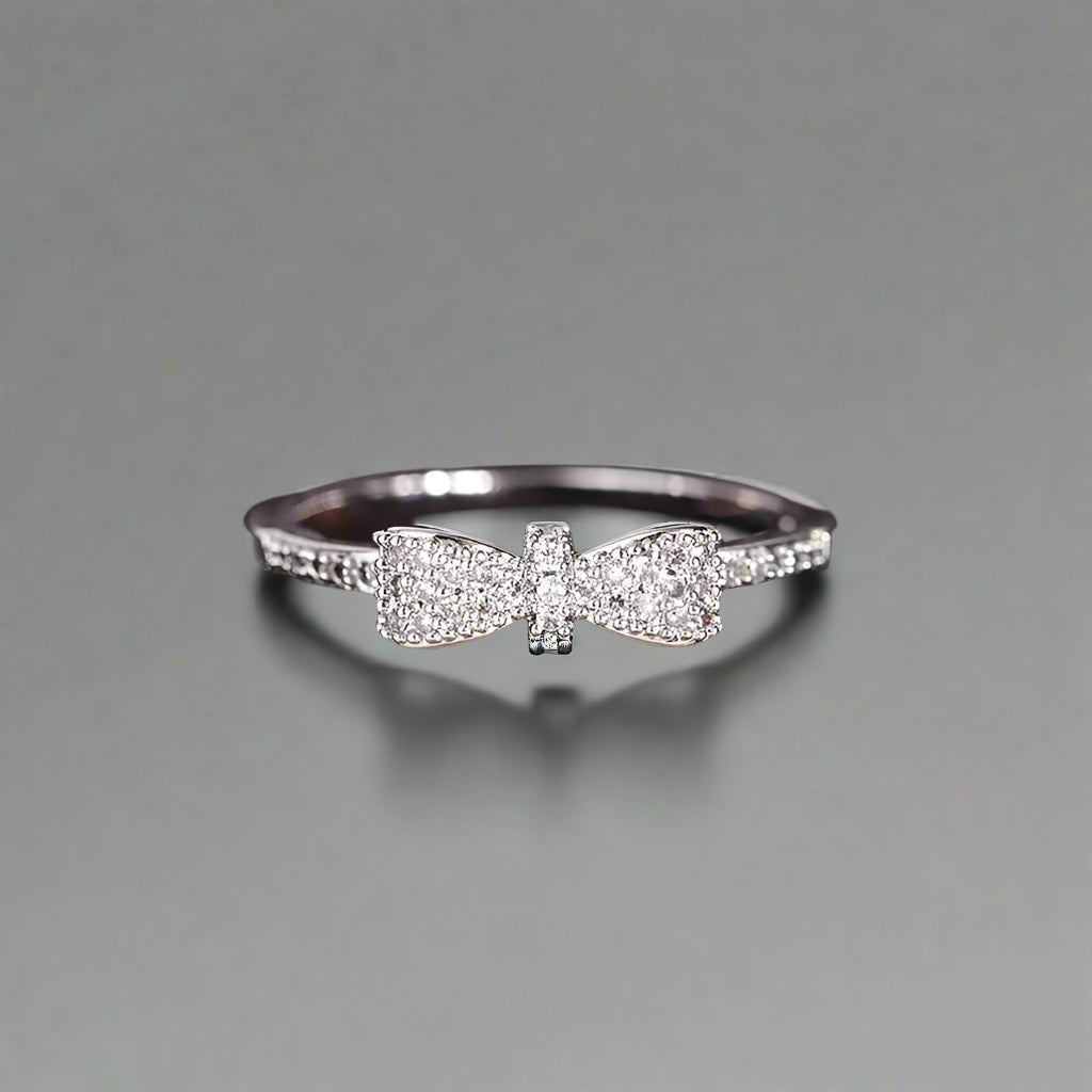Dazzling Bow Ring