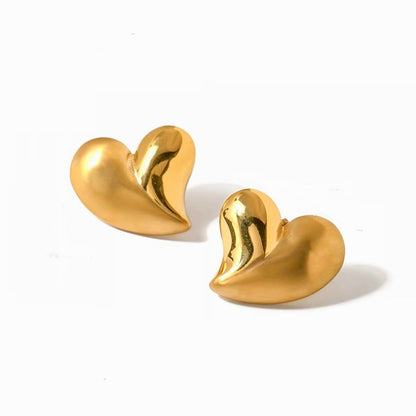 Twist of Heart Earrings