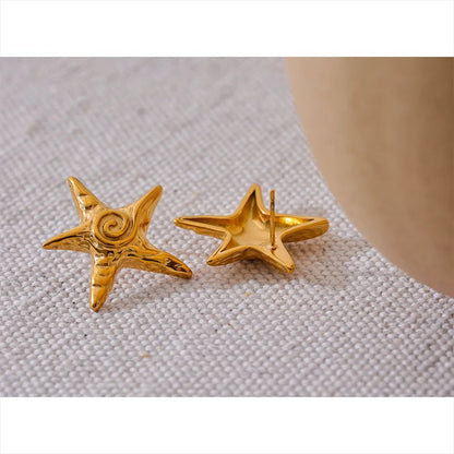 Starfish Stud Earrings