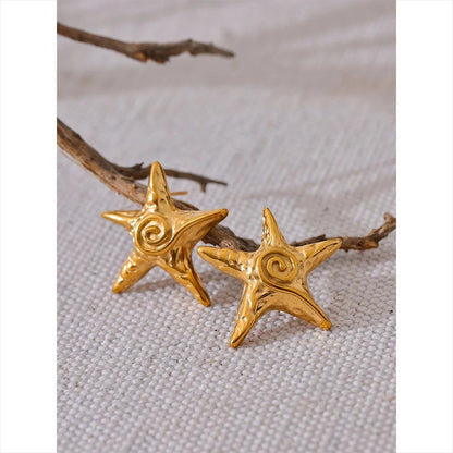 Starfish Stud Earrings
