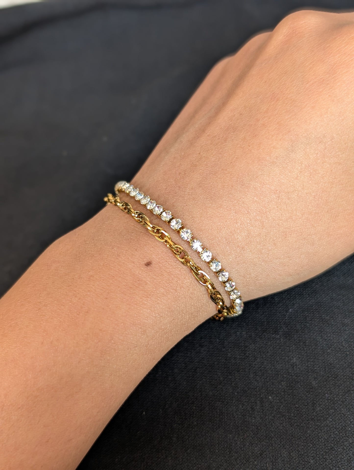 Bold Tennis Bracelet