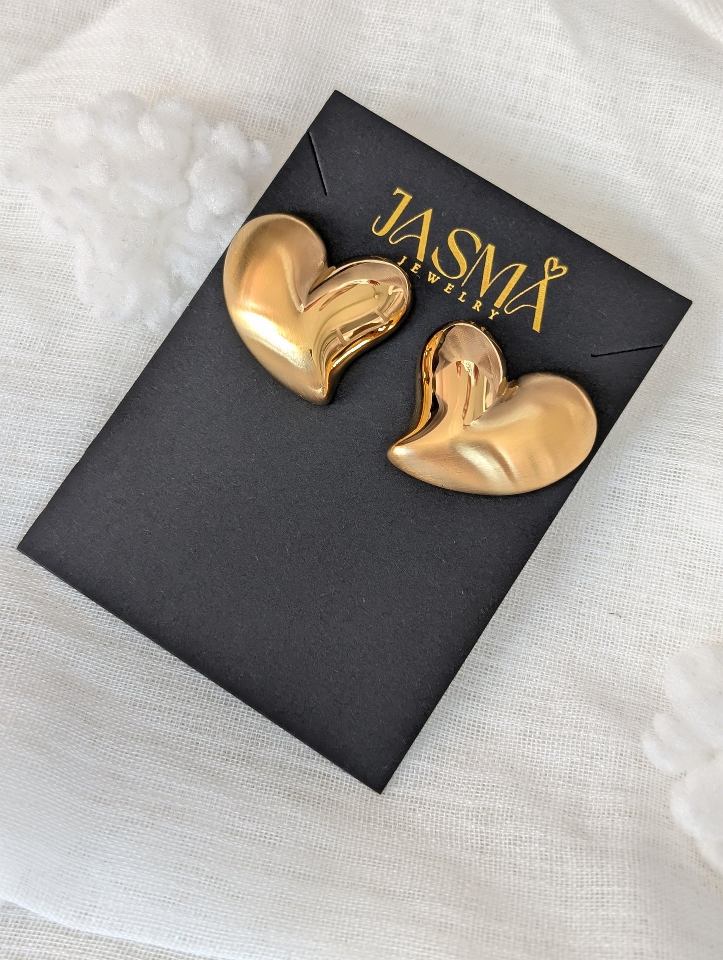 Twist of Heart Earrings