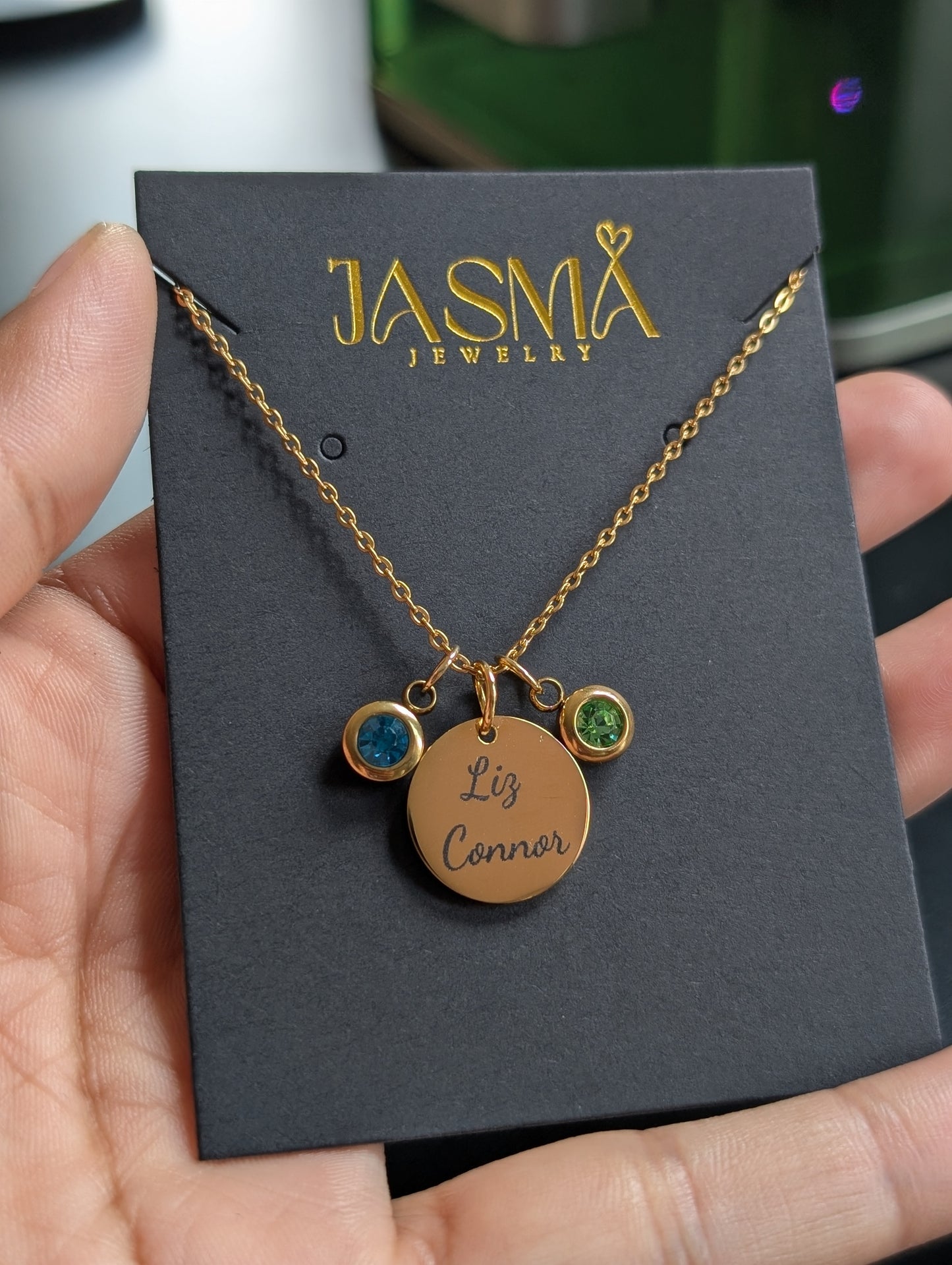 Personalized Engraved necklace